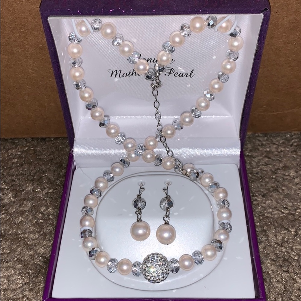 Matching Necklace and Earrings